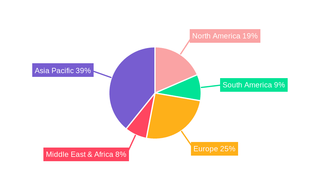 Black Soldier Fly Powder Market Share by Region - Global Geographic Distribution