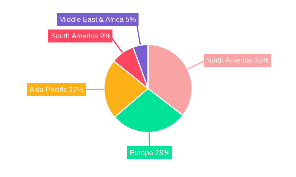 Bovine Calf Serum Market Share by Region - Global Geographic Distribution