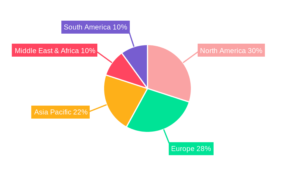 Brushless Polisher Market Share by Region - Global Geographic Distribution