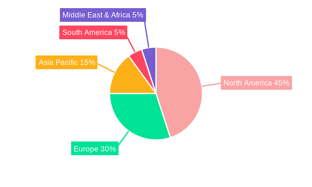 Cannabis Testing Equipment Market Share by Region - Global Geographic Distribution