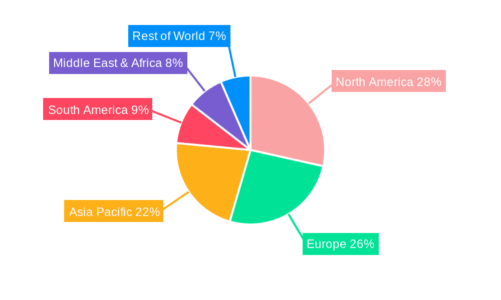 Car Suerface Polisher Market Share by Region - Global Geographic Distribution
