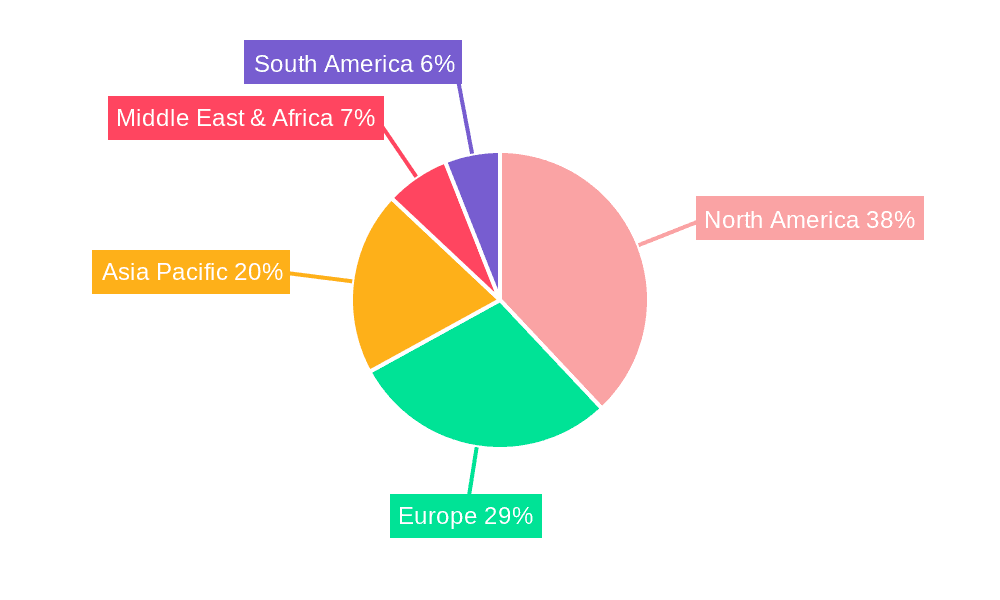 Cell and Gene Therapy Solutions Market Share by Region - Global Geographic Distribution