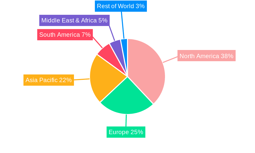 Charcoal Outdoor Grill Market Share by Region - Global Geographic Distribution