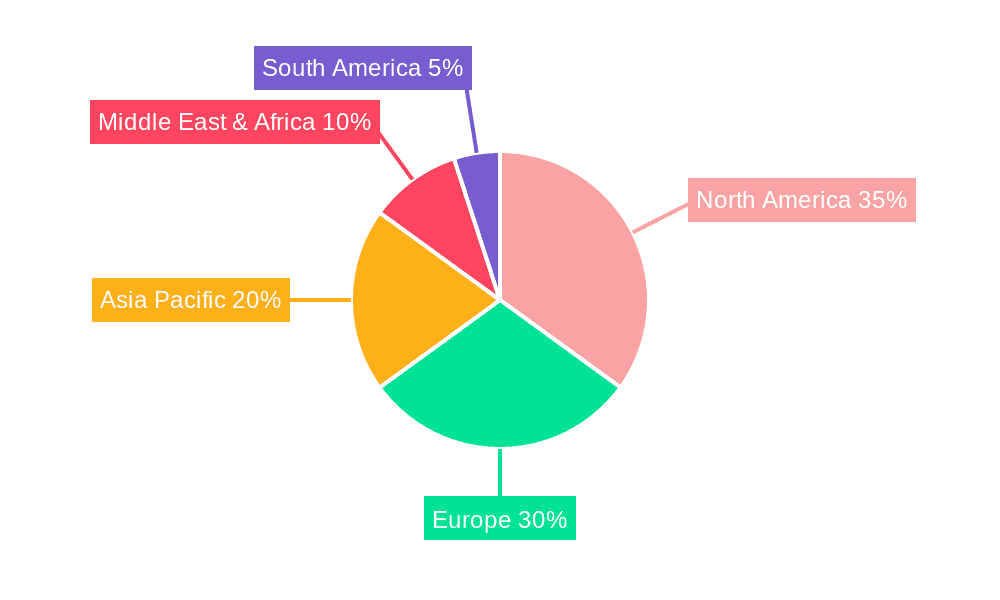 Chemical Storage Tank Market Share by Region - Global Geographic Distribution