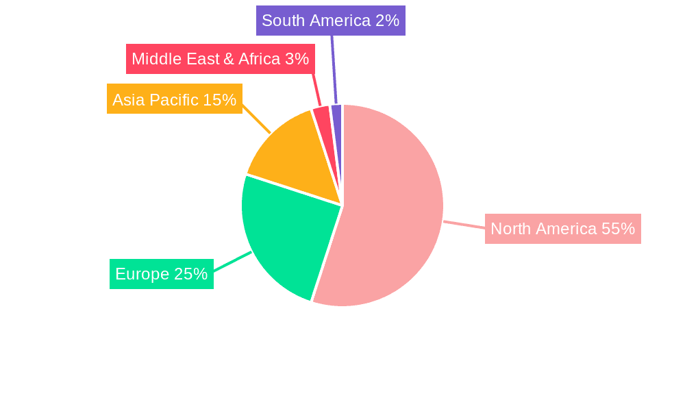 Clinical Decision Support System Market Share by Region - Global Geographic Distribution