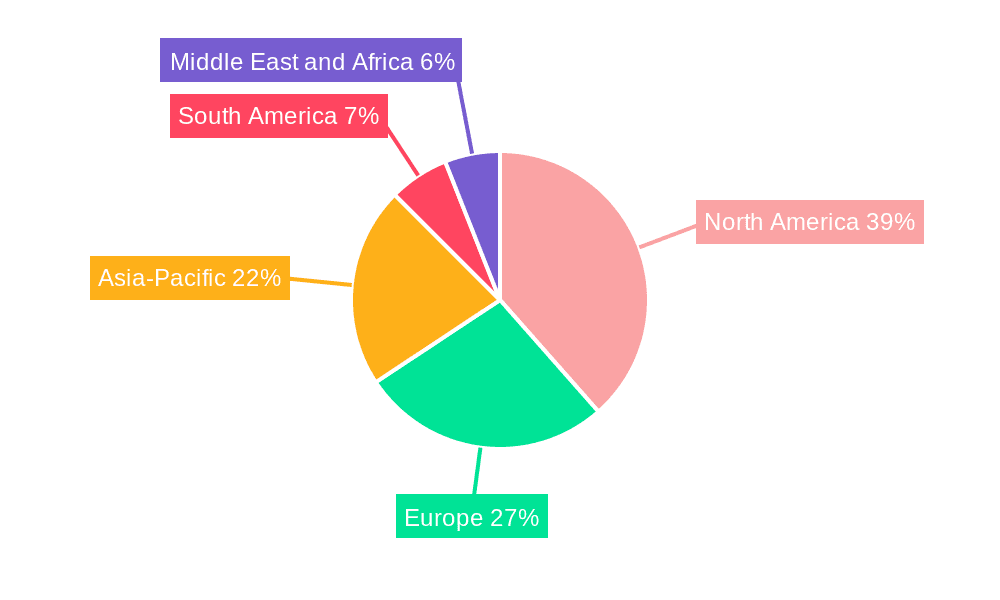 Cold Brew Coffee Market Market Share by Region - Global Geographic Distribution