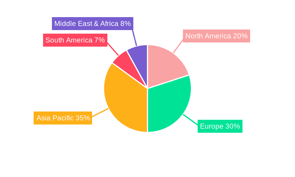 Commercial Kebab Machine Market Share by Region - Global Geographic Distribution