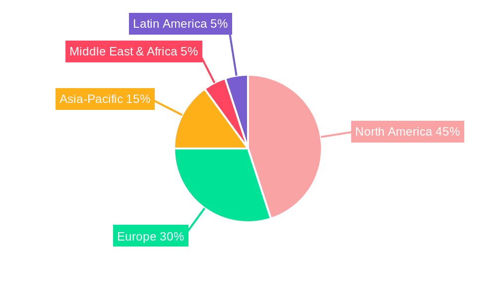 Commercial Roof Maintenance Services Market Share by Region - Global Geographic Distribution