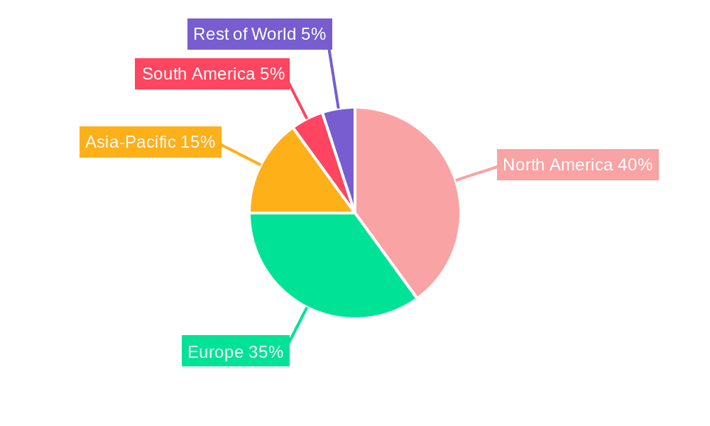 Corded Sliding Table Saws for Woodworking Market Share by Region - Global Geographic Distribution