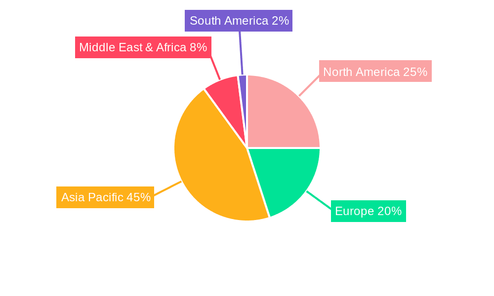 Crawler DTH Drilling Rig Market Share by Region - Global Geographic Distribution