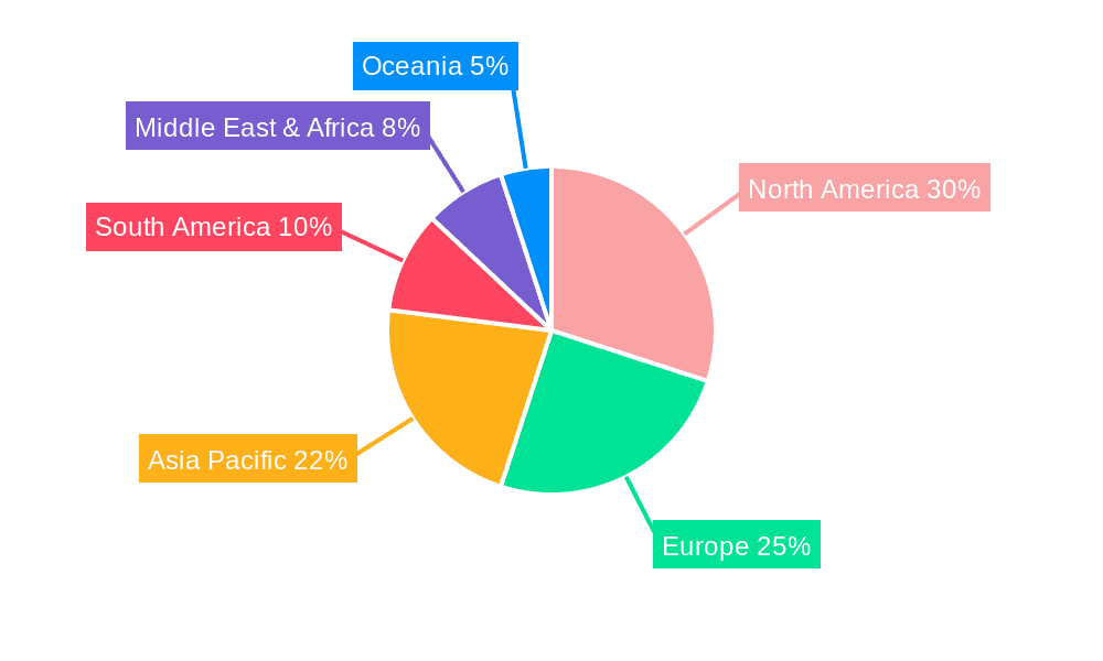 Crushed Ice Machine Market Share by Region - Global Geographic Distribution