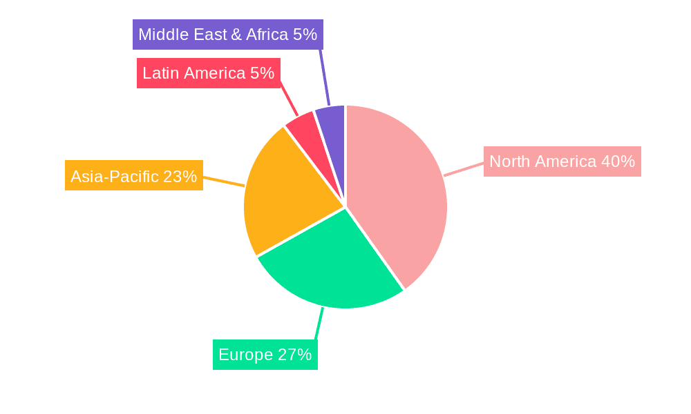 Crypto Asset Management Market Market Share by Region - Global Geographic Distribution