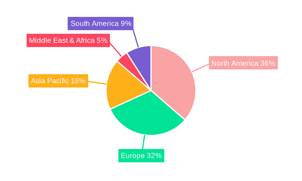 Crypto Software Wallet Market Share by Region - Global Geographic Distribution