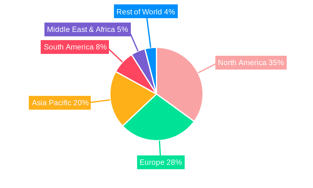 Dog Insect Repellent Market Share by Region - Global Geographic Distribution