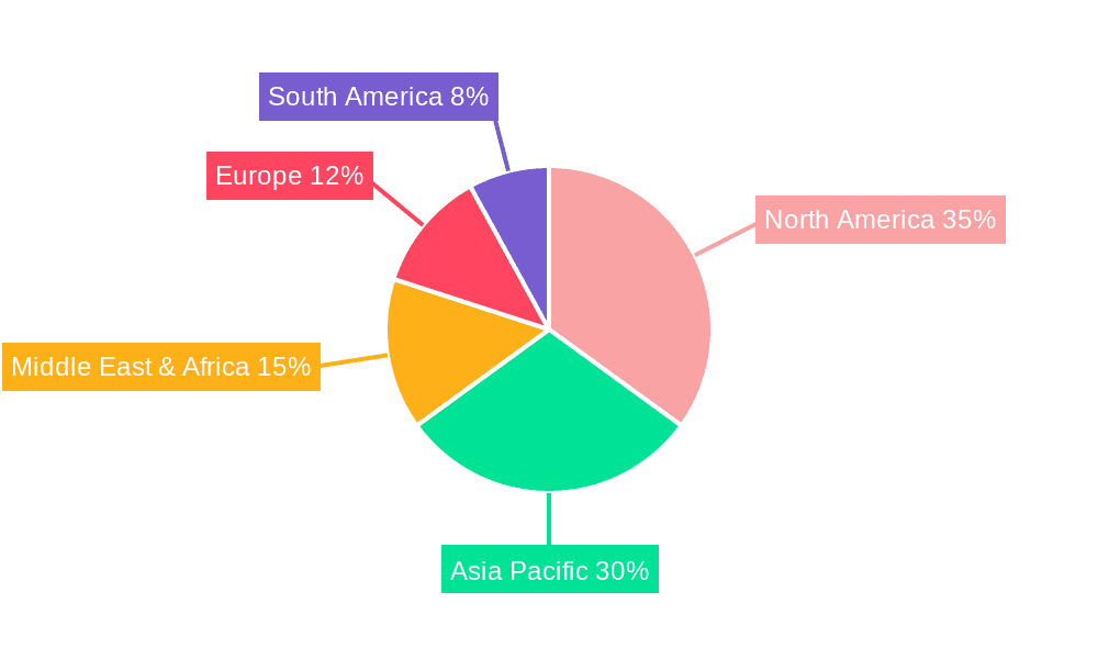 Drilling Fluid Desilter Market Share by Region - Global Geographic Distribution