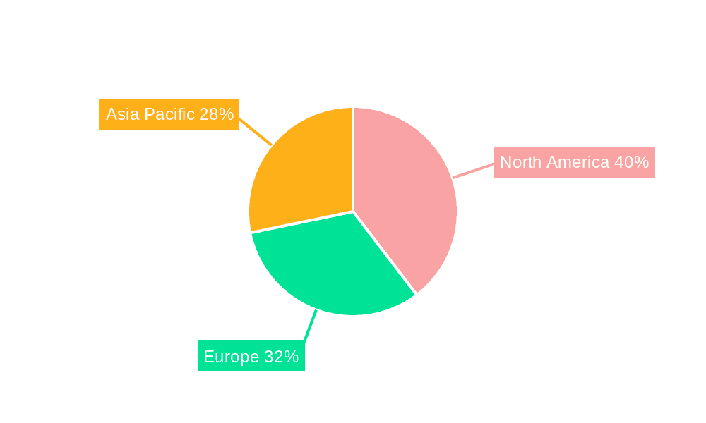 Duct Sealing Tape Market Share by Region - Global Geographic Distribution