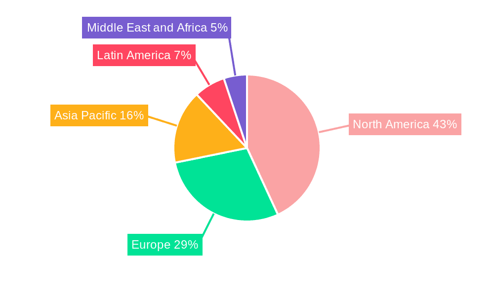 Eco-Friendly Bitumen Market Market Share by Region - Global Geographic Distribution