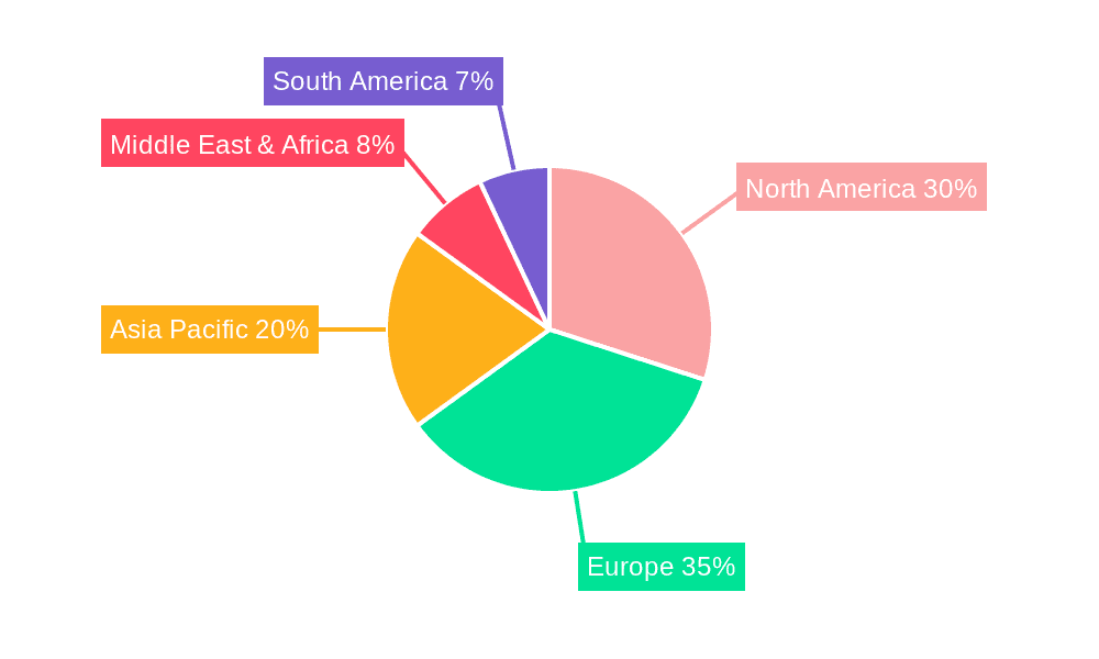 Electric Karts Market Share by Region - Global Geographic Distribution