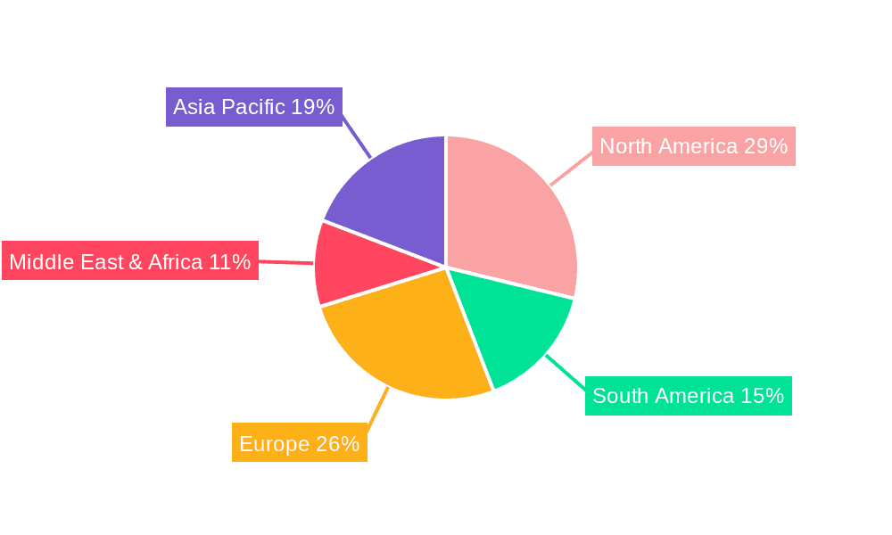 Emulsified Asphalt Equipment Market Share by Region - Global Geographic Distribution