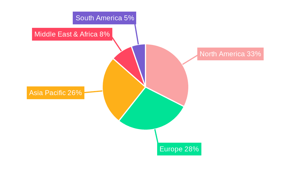 Engineered Bamboo Flooring Market Share by Region - Global Geographic Distribution