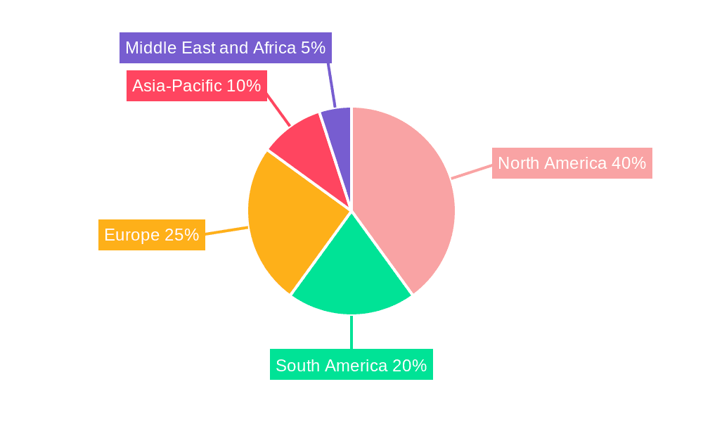 Ethylene Glycol Ethyl Methyl Ether Market Share by Region - Global Geographic Distribution