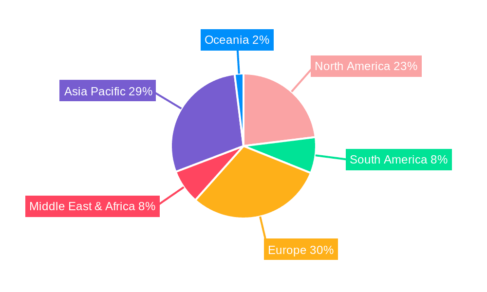Fermented Dairy Products Market Share by Region - Global Geographic Distribution