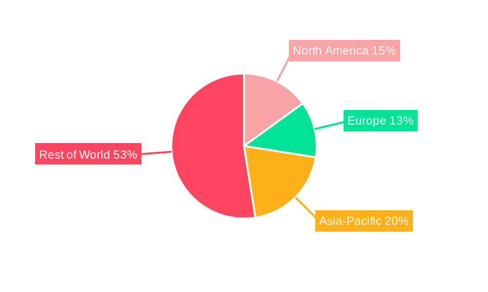 Fire Retardant Treated Timber Market Share by Region - Global Geographic Distribution