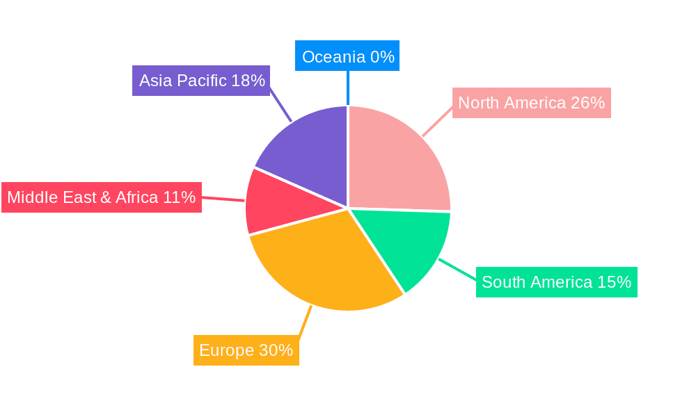 Fish Protein Hydrolysates Market Share by Region - Global Geographic Distribution