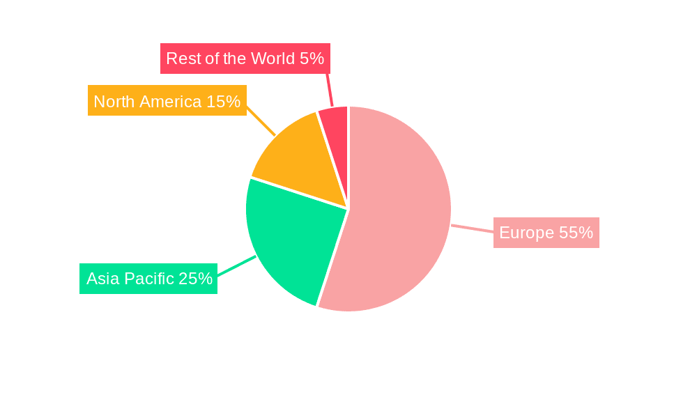 Floating Wind Power Market Market Share by Region - Global Geographic Distribution