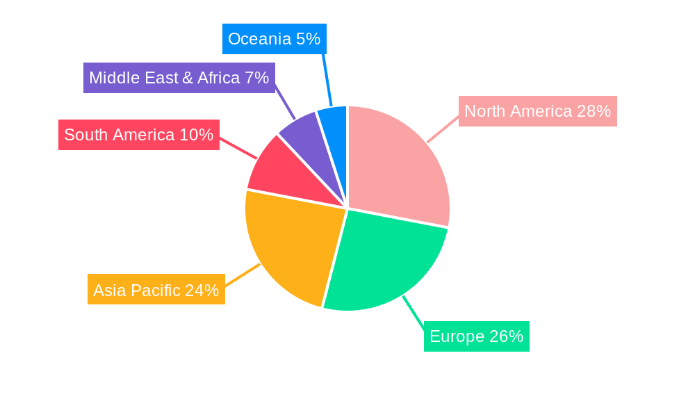 Floor Machine Market Share by Region - Global Geographic Distribution
