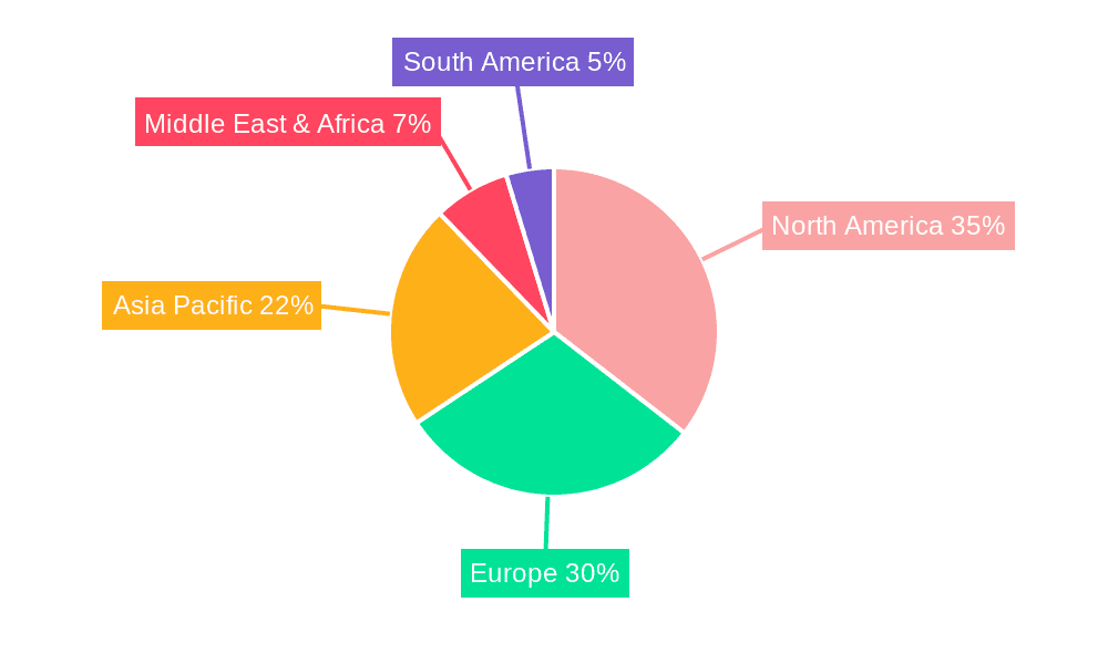 Flunarizine Hydrochloride Market Share by Region - Global Geographic Distribution