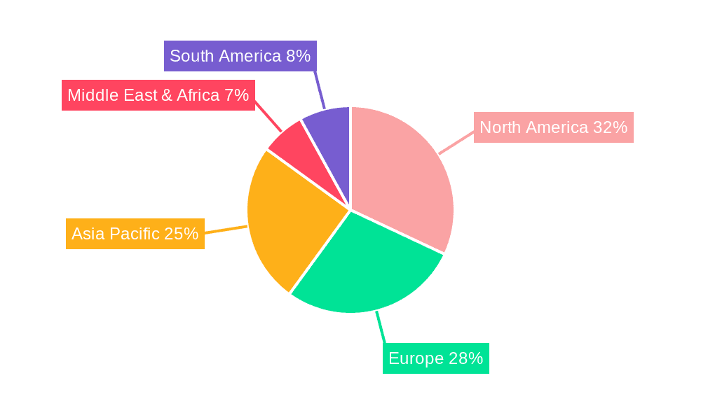 Food Packaging for Ready Meals Market Share by Region - Global Geographic Distribution