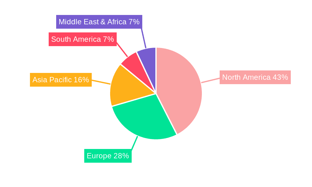 Freeze Dried Raw Pet Food Market Share by Region - Global Geographic Distribution