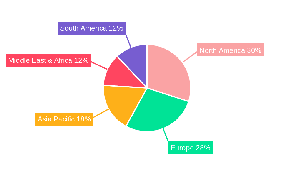 Fully Automatic Pool Cleaning Robot Market Share by Region - Global Geographic Distribution
