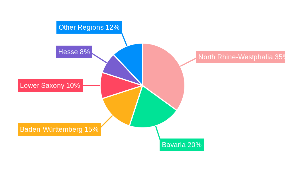 Germany Chlorine Dioxide Market Market Share by Region - Global Geographic Distribution