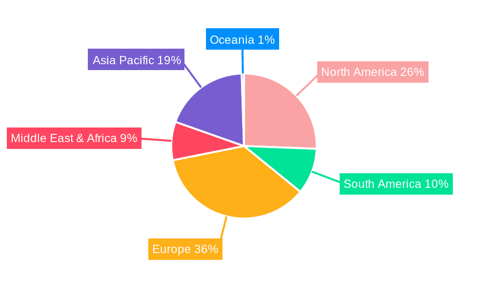 Go Kart Suit Market Share by Region - Global Geographic Distribution