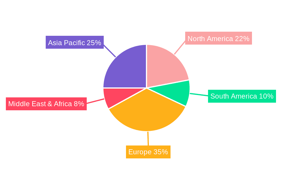 Grapevine Burying Machine Market Share by Region - Global Geographic Distribution