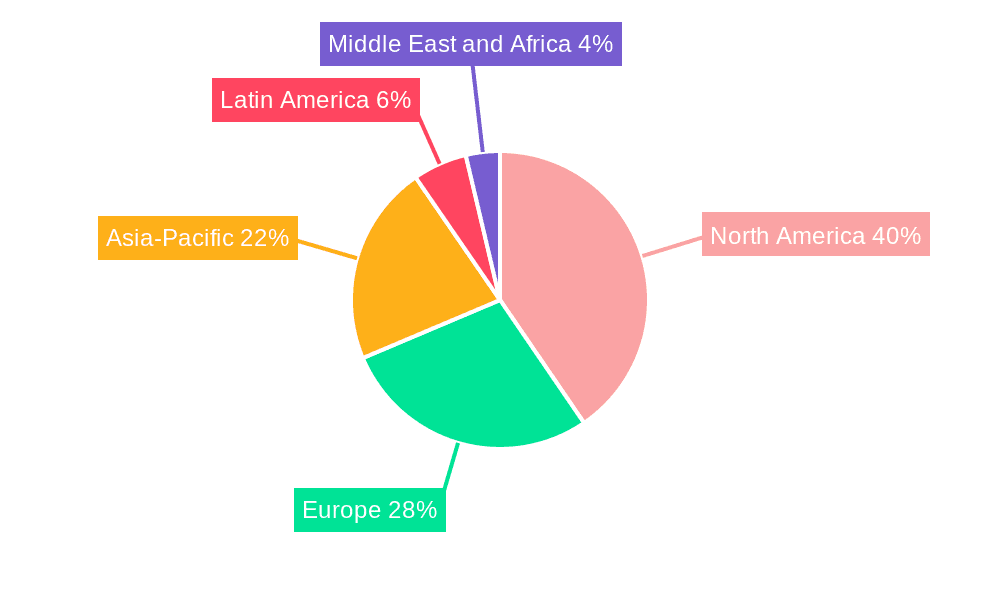 Hand Wash Market Market Share by Region - Global Geographic Distribution