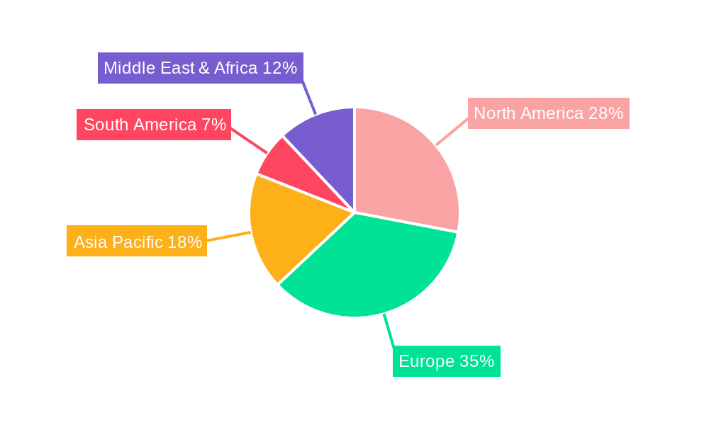 Handheld Pinbone Remover Market Share by Region - Global Geographic Distribution