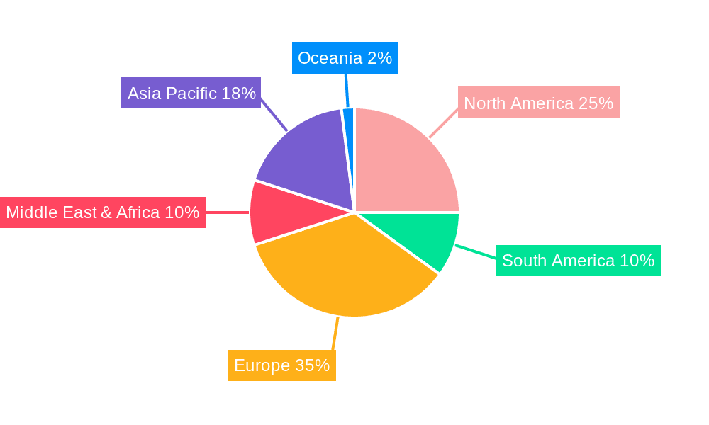 Home Radiant Heat Panels Market Share by Region - Global Geographic Distribution