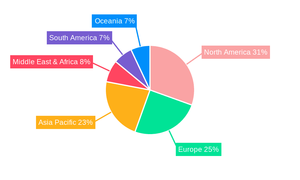 Home Storage and Organization Market Share by Region - Global Geographic Distribution