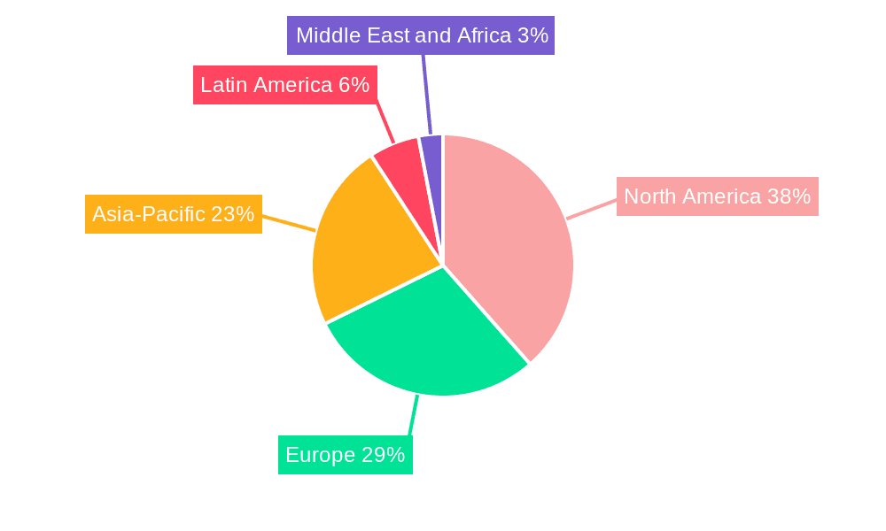 IT Asset Recycling Service Market Share by Region - Global Geographic Distribution
