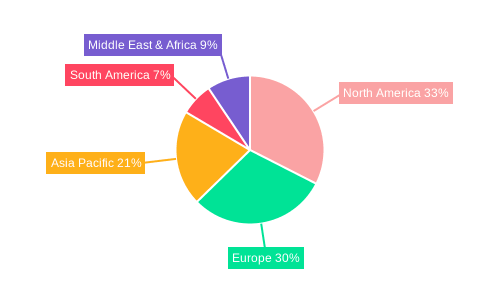 Infant Feeding Tube Market Share by Region - Global Geographic Distribution