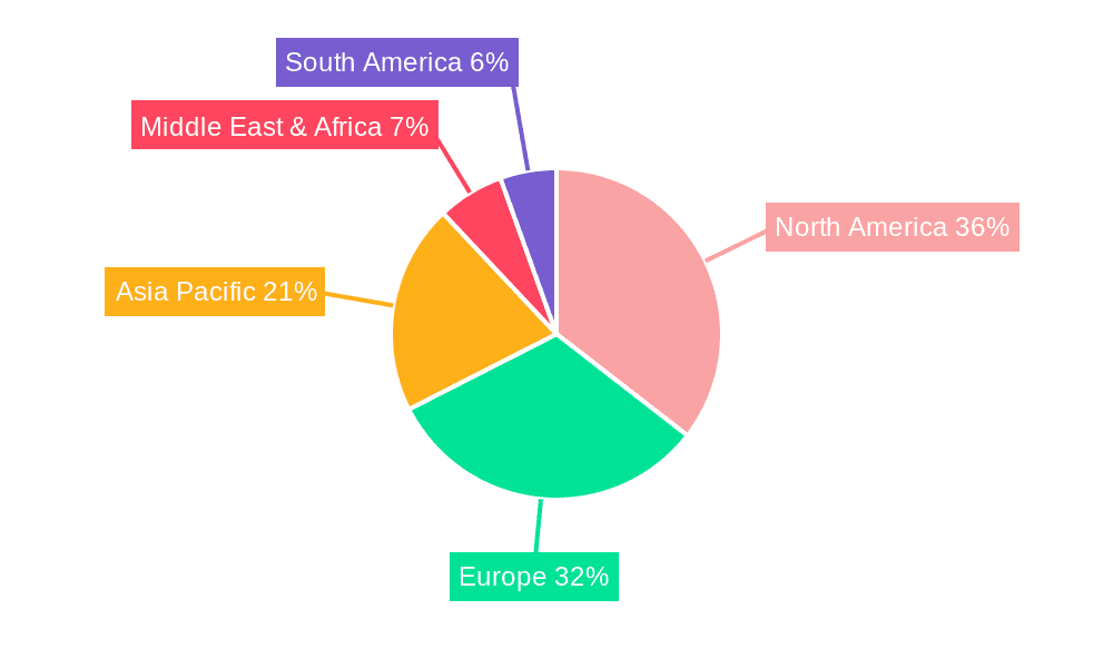 Infertility Solutions Market Share by Region - Global Geographic Distribution