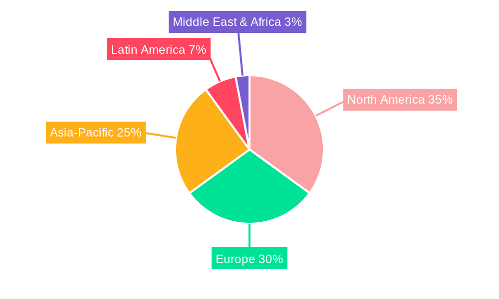 Insulated Aerial Work Platform Market Share by Region - Global Geographic Distribution