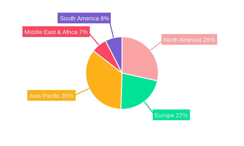 Lab Manufactured Diamond Market Share by Region - Global Geographic Distribution