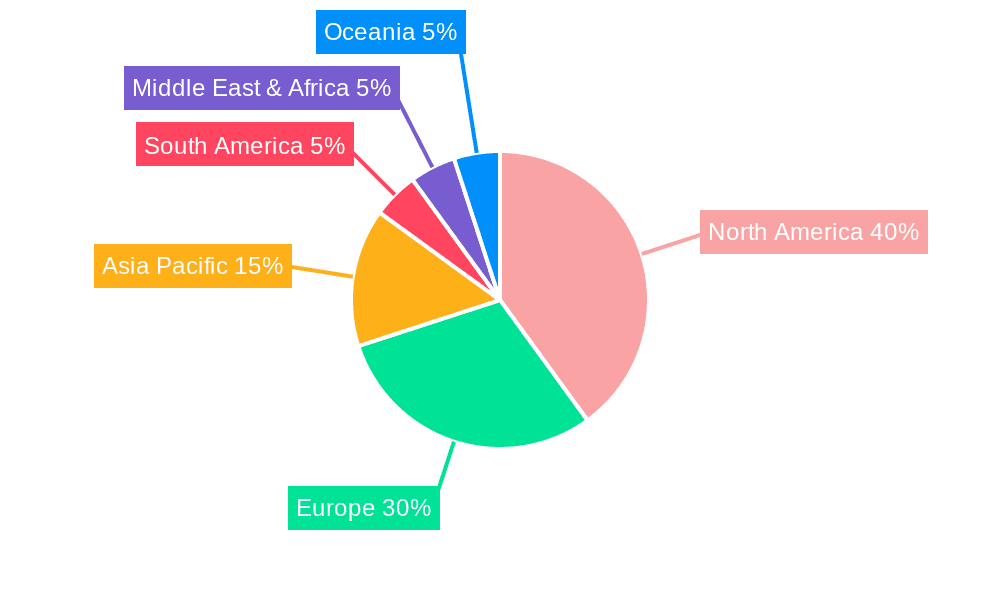 Laboratory Cannabis Content Test Equipment Market Share by Region - Global Geographic Distribution