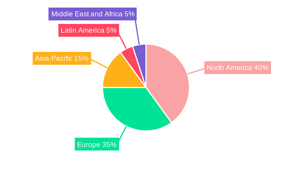 Lactose-Free Butter Market Market Share by Region - Global Geographic Distribution