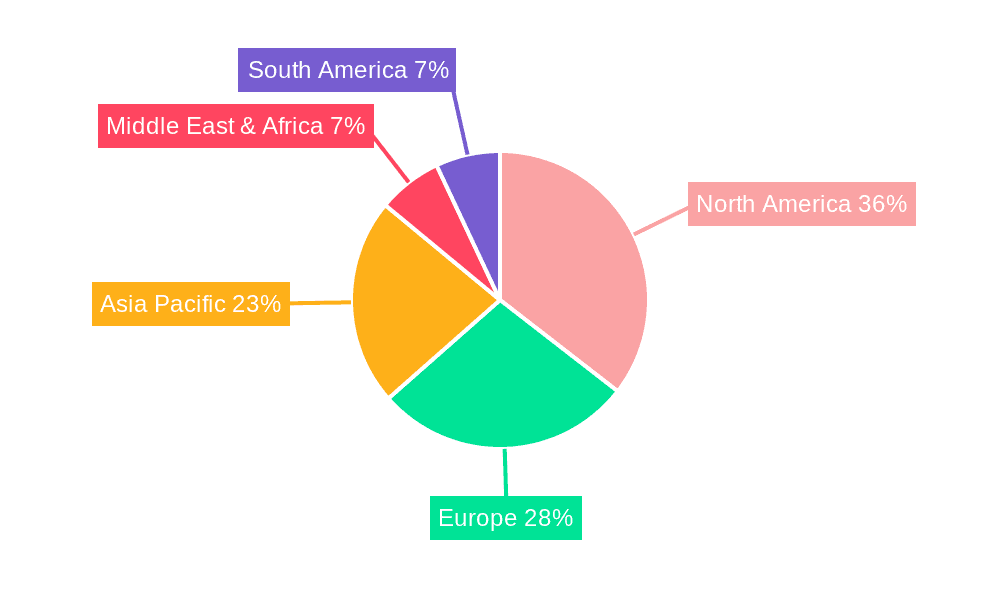 Landfill Pump Market Share by Region - Global Geographic Distribution