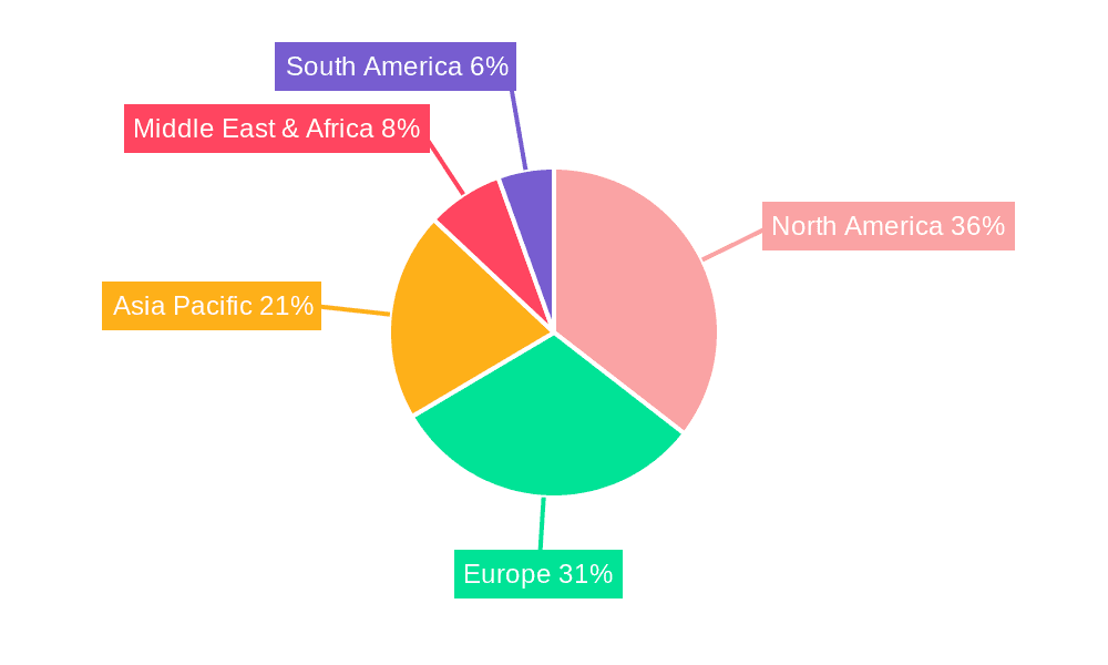 Laser Hair Removal Device Market Share by Region - Global Geographic Distribution